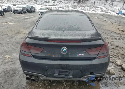 2015 BMW M6 from USA, damaged, VIN WBSLX9C54FD160719